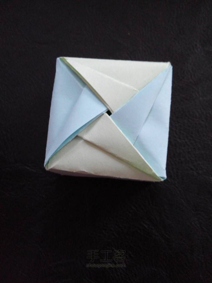 美哒哒小盒子折纸教程~~(○ω○) 第44步