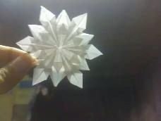 折纸——纸折雪花