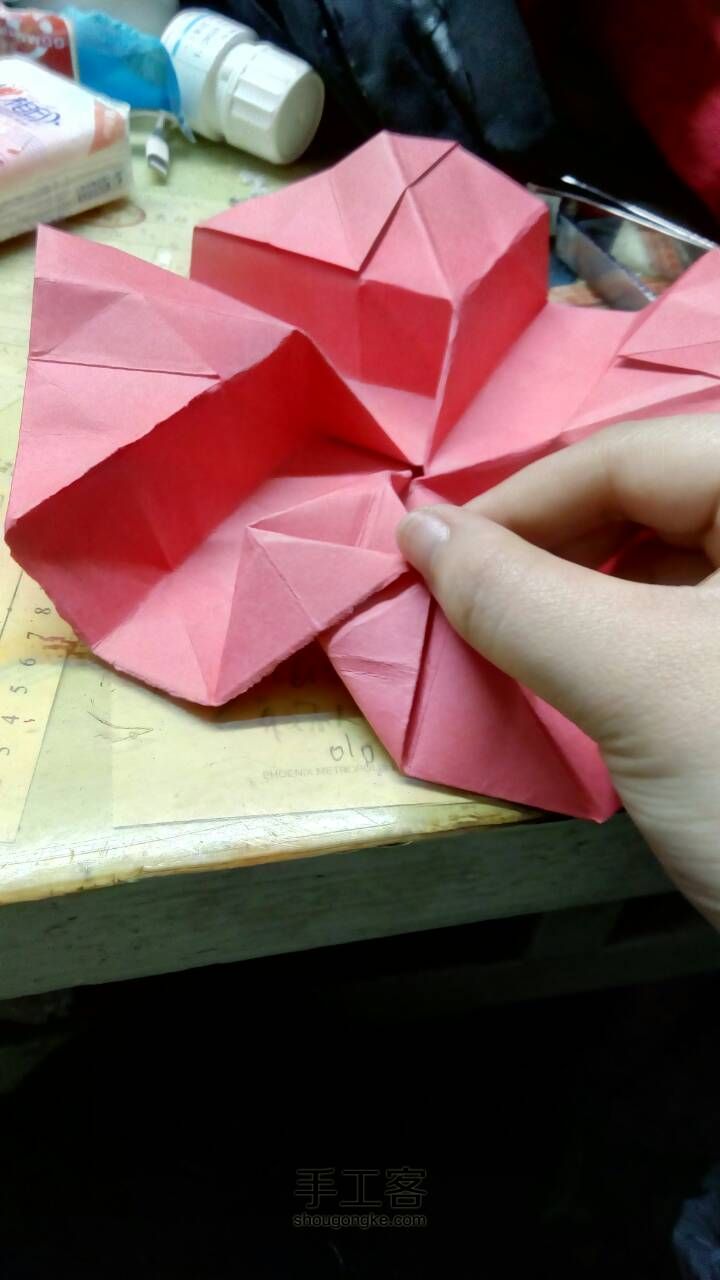 玫瑰花🌹折纸教程 第20步