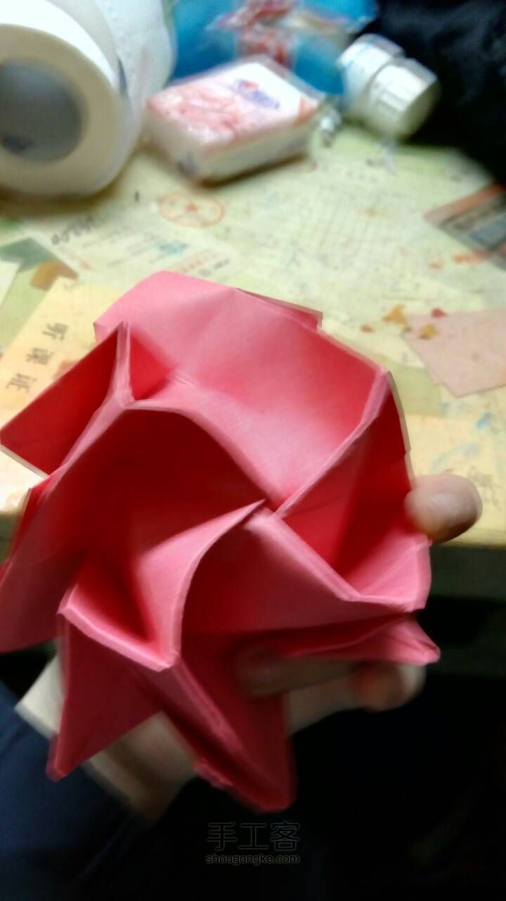 玫瑰花🌹折纸教程 第25步