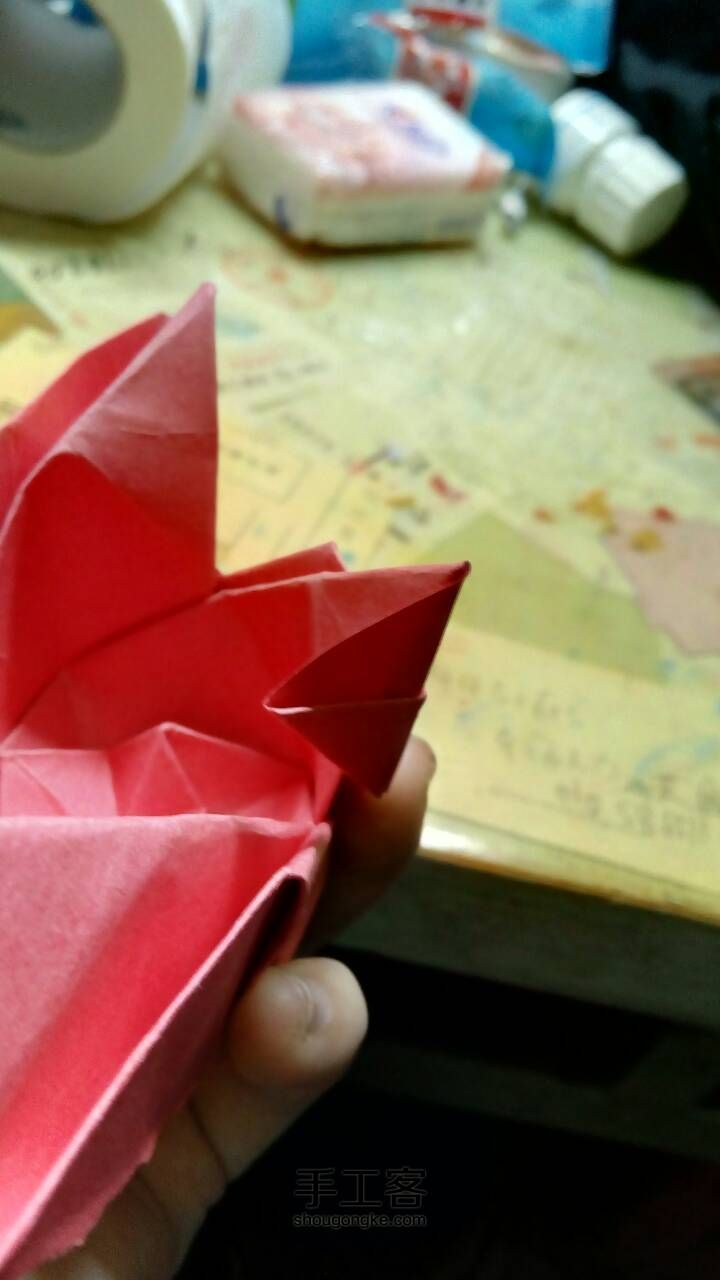 玫瑰花🌹折纸教程 第28步