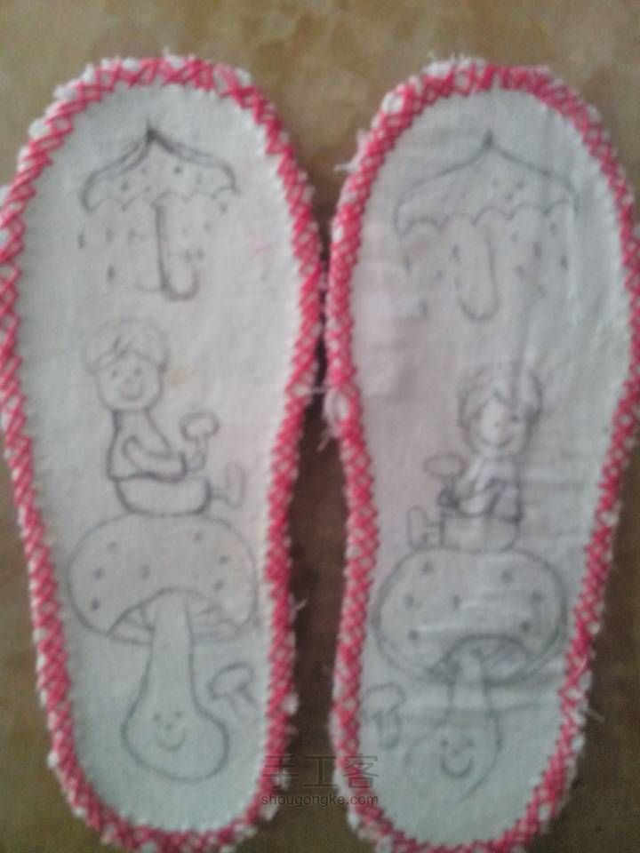 宝宝鞋垫制作教程 第6步