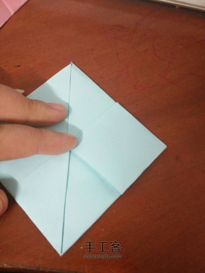 （亲子手工）折纸玩具 旋转陀螺 教程 第16步