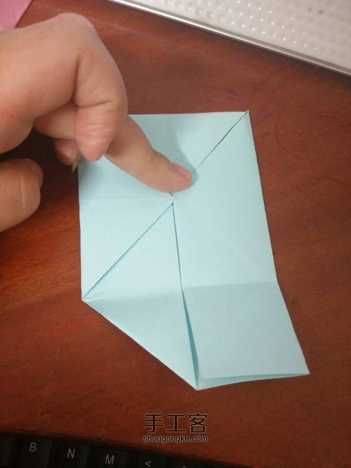 （亲子手工）折纸玩具 旋转陀螺 教程 第7步