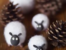 羊年，一起制作小羊羔吧~送给小伙伴一个特别的新年礼物！