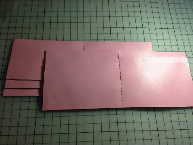 粉色蝴蝶结小羊皮钱包制作教程 第3步