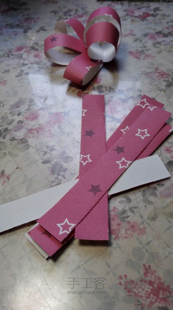 纸制包装花——莫莫原创教程 第17步