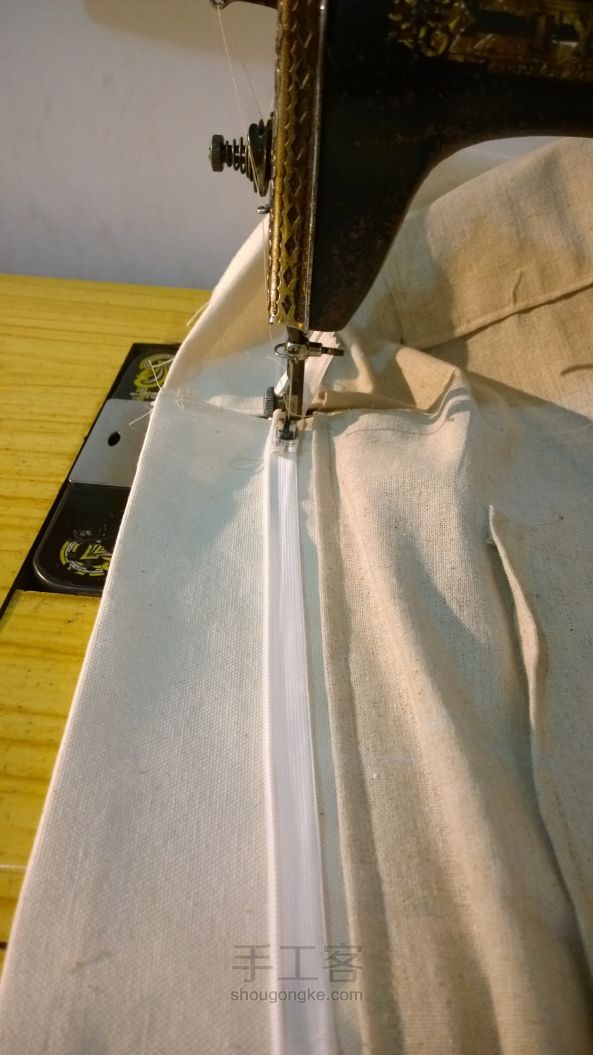 文艺范的帆布包制作教程 第6步