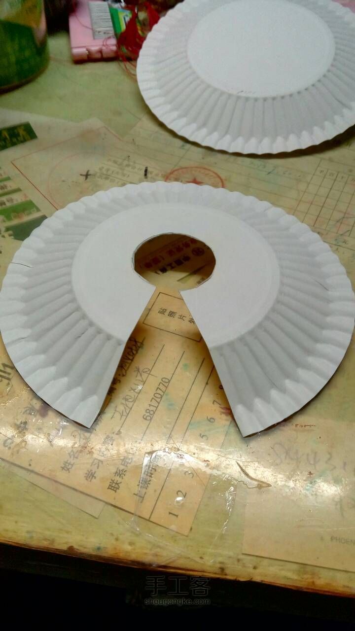 DIY 纸婚纱教程 第2步