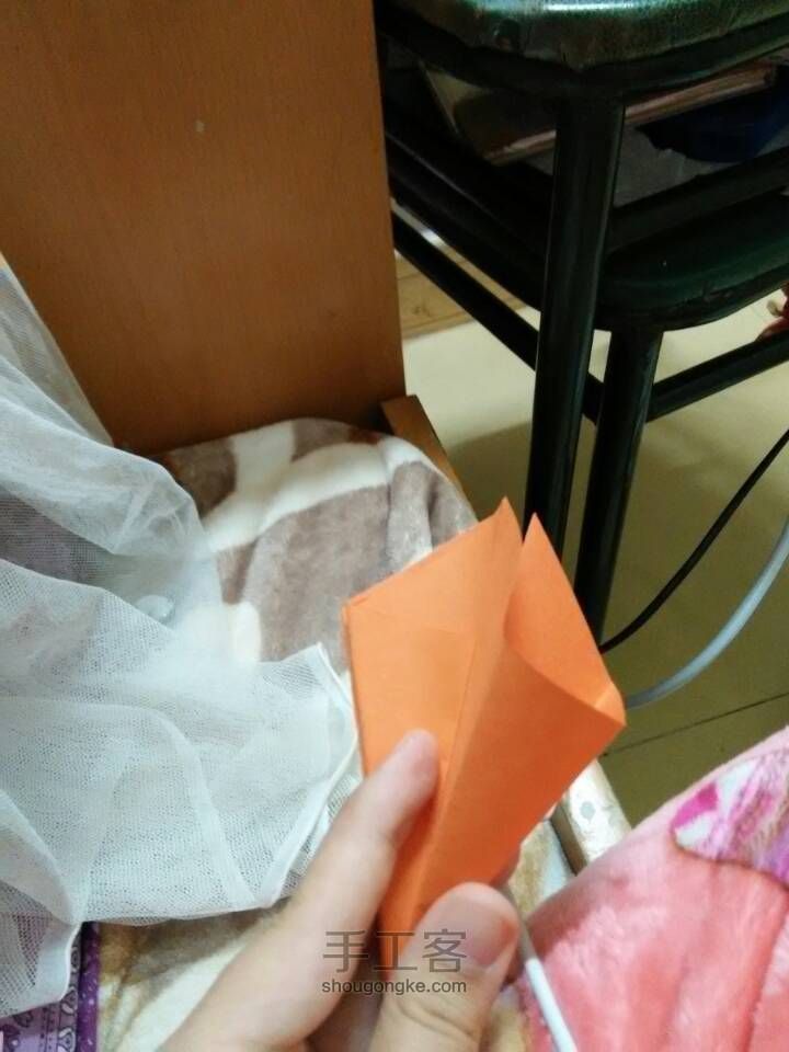 百合折纸教程 第5步