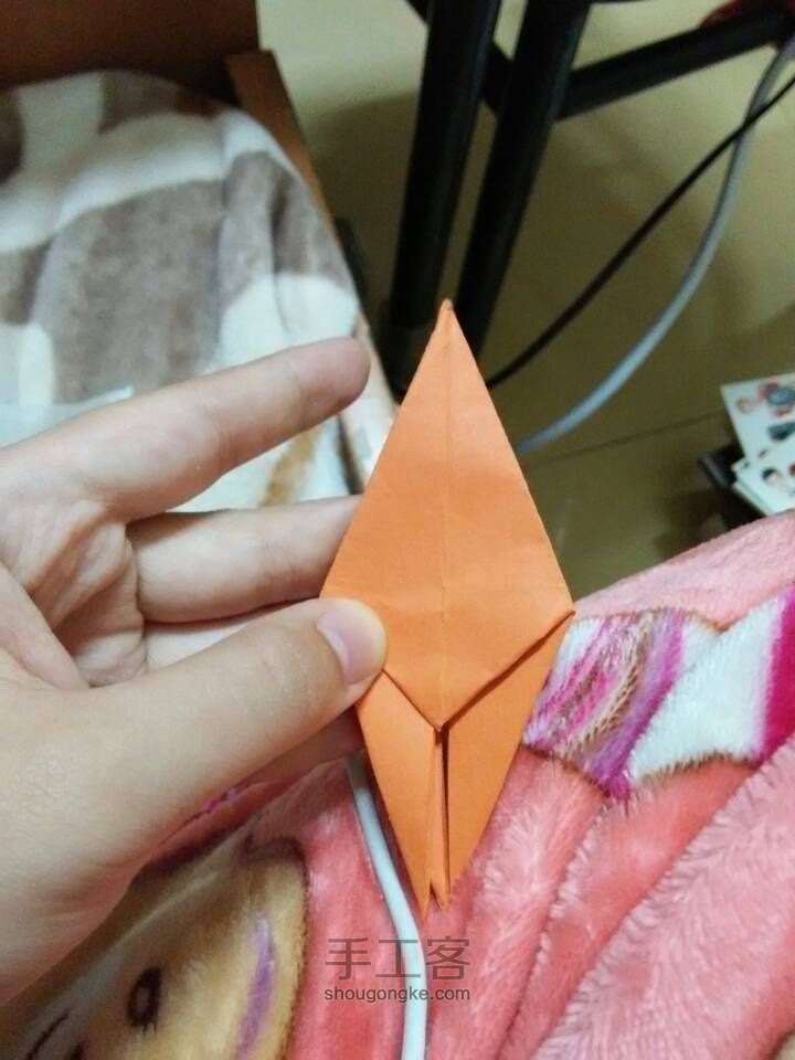 百合折纸教程 第10步
