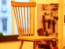 易乐木艺 一把有温度的木工椅