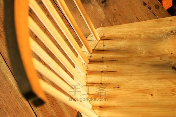 易乐木艺 一把有温度的木工椅 第8步