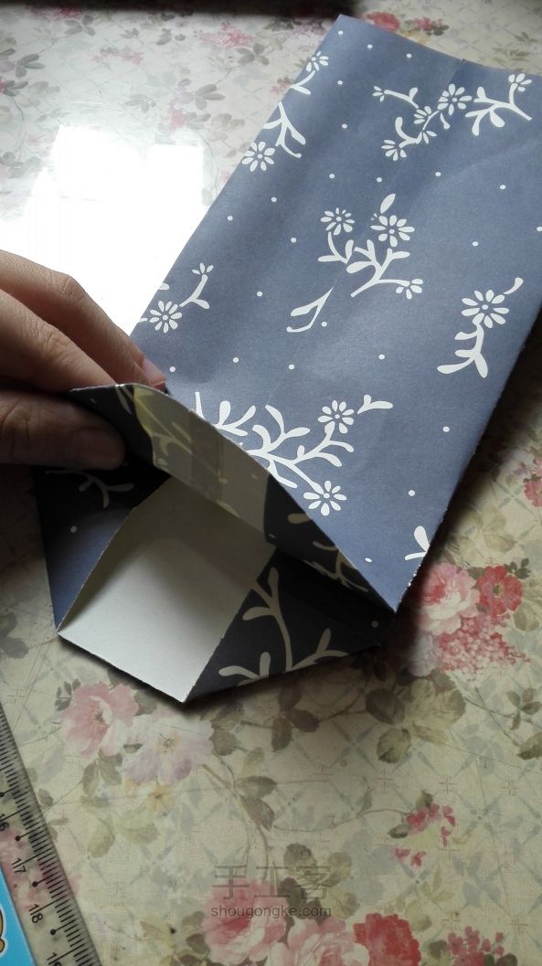 纸制包装袋制作教程——莫莫原创 第21步