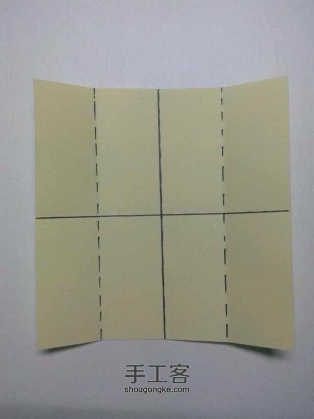 简单纸折衣的教程 第4步