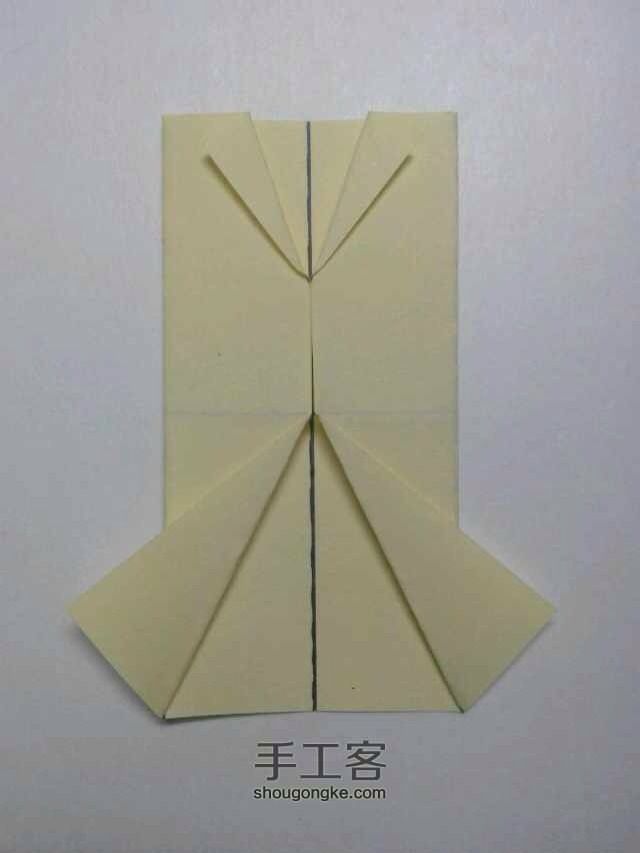 简单纸折衣的教程 第8步