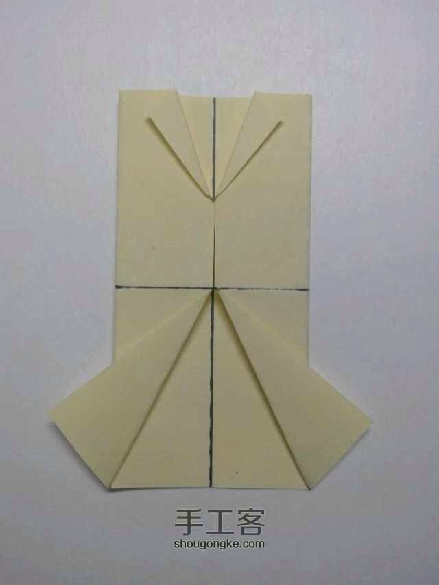 简单纸折衣的教程 第9步