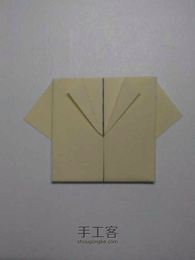 简单纸折衣的教程 第10步