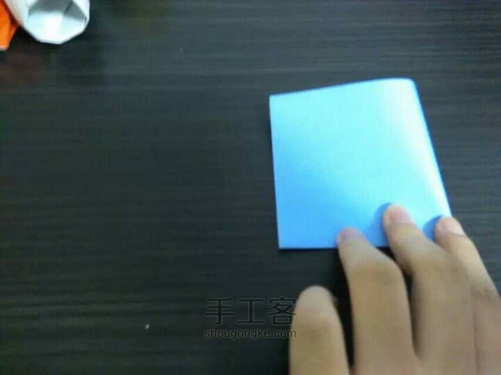 郁金香折法 第2步