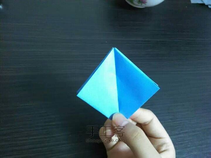 郁金香折法 第12步