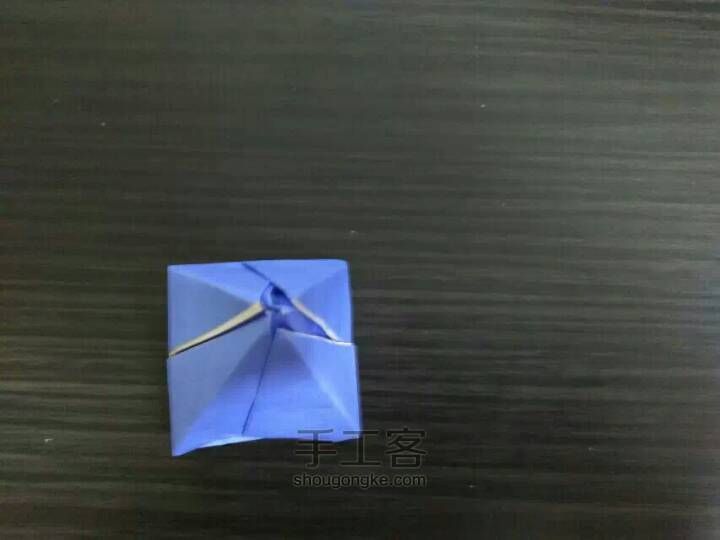 郁金香折法 第23步