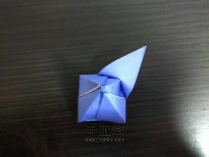 郁金香折法 第24步