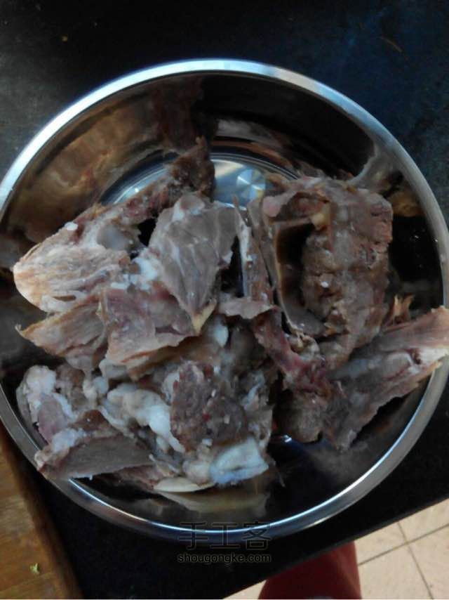 懒人做饭--羊肉抓饭制作教程 第4步