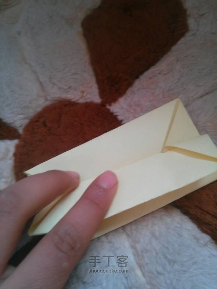可爱小船折纸教程 第7步