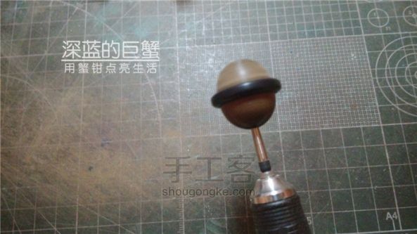 【非凡工作室】哆啦A梦的铃铛萌萌哒手工木作教程 第22步