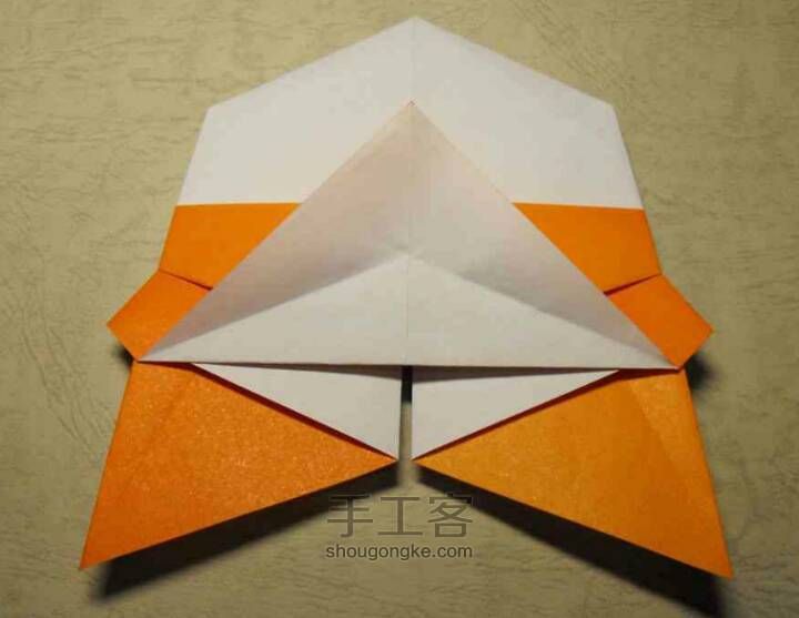福娃折纸教程—迎迎 第3步
