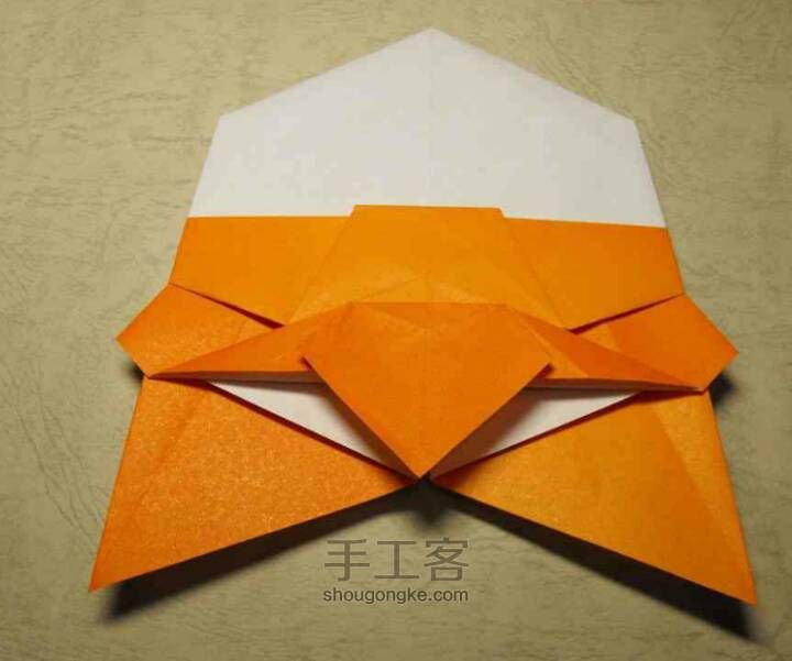 福娃折纸教程—迎迎 第5步