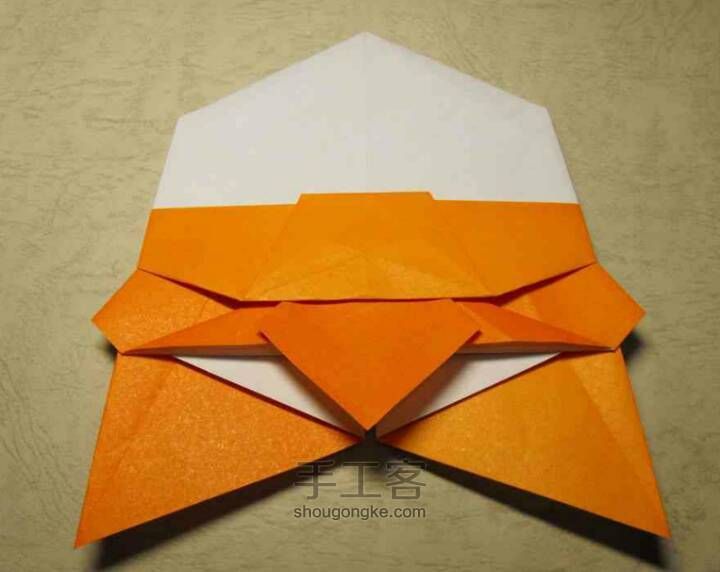 福娃折纸教程—迎迎 第6步