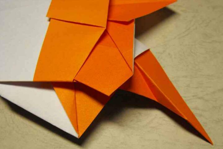 福娃折纸教程—迎迎 第13步