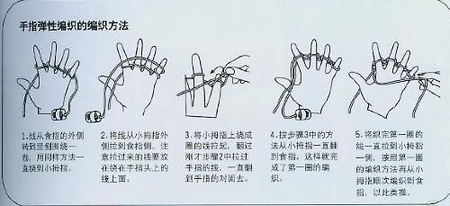 手编彩虹围巾 第17步