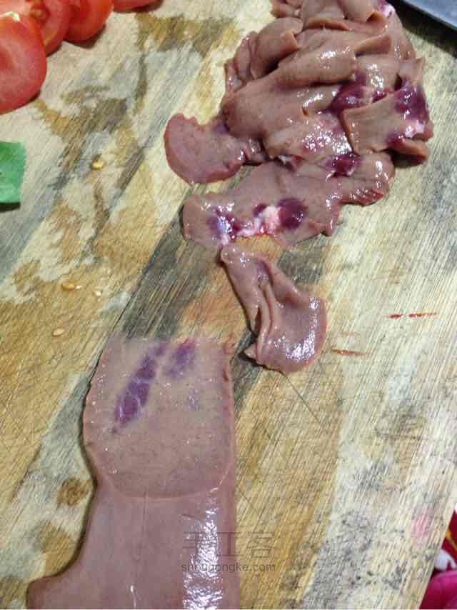 营养猪腰面线制作教程 第4步