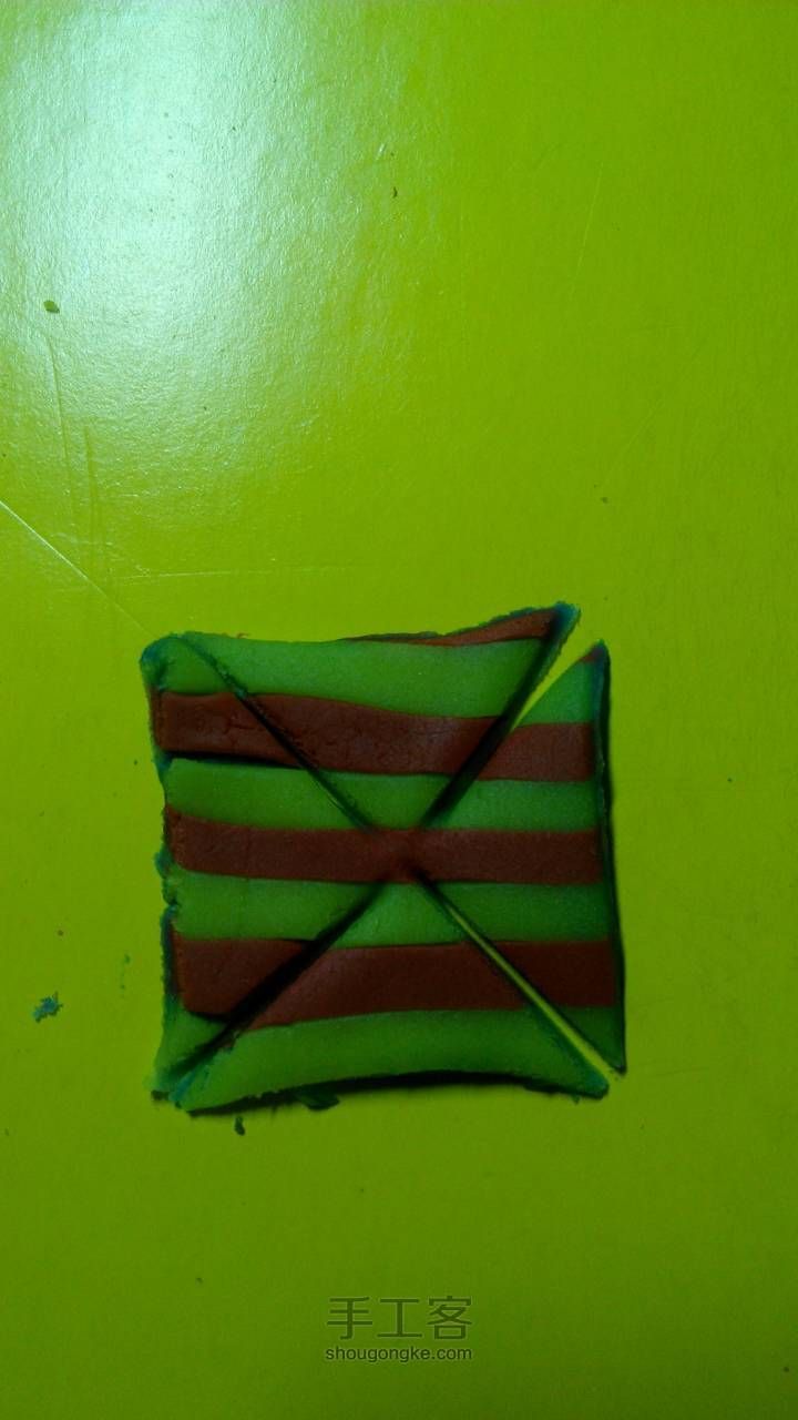 美美哒粘土小风车制作教程 第8步