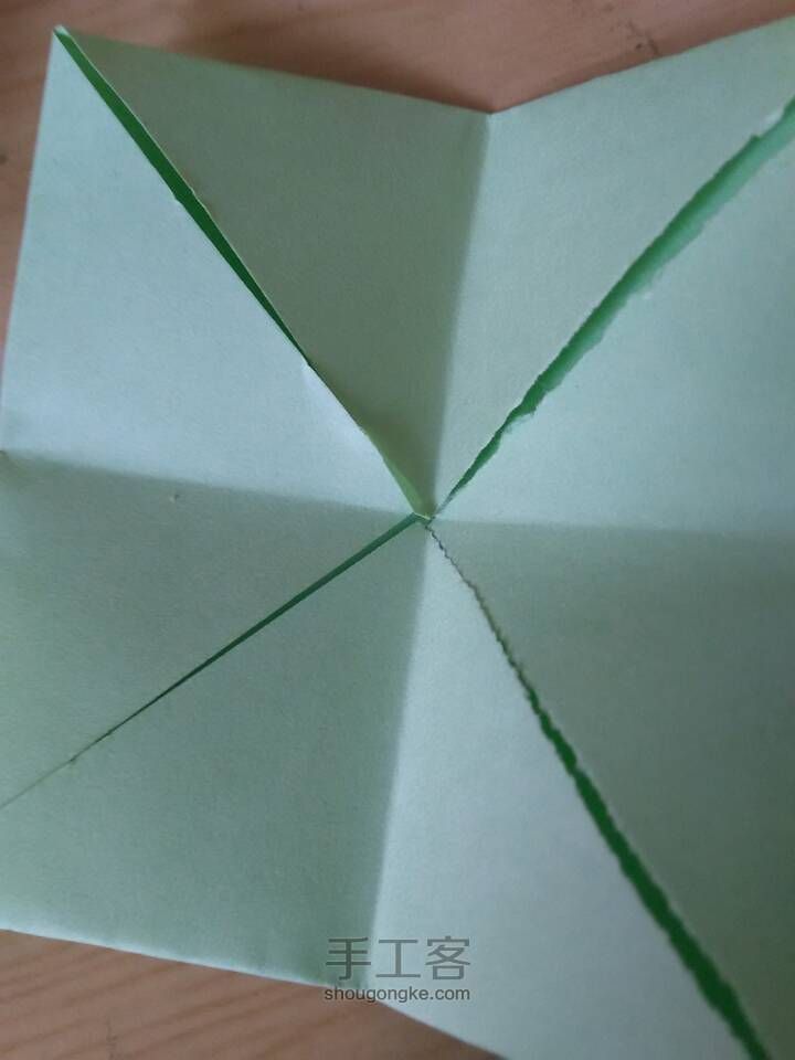纸盒子 折纸教程 第4步