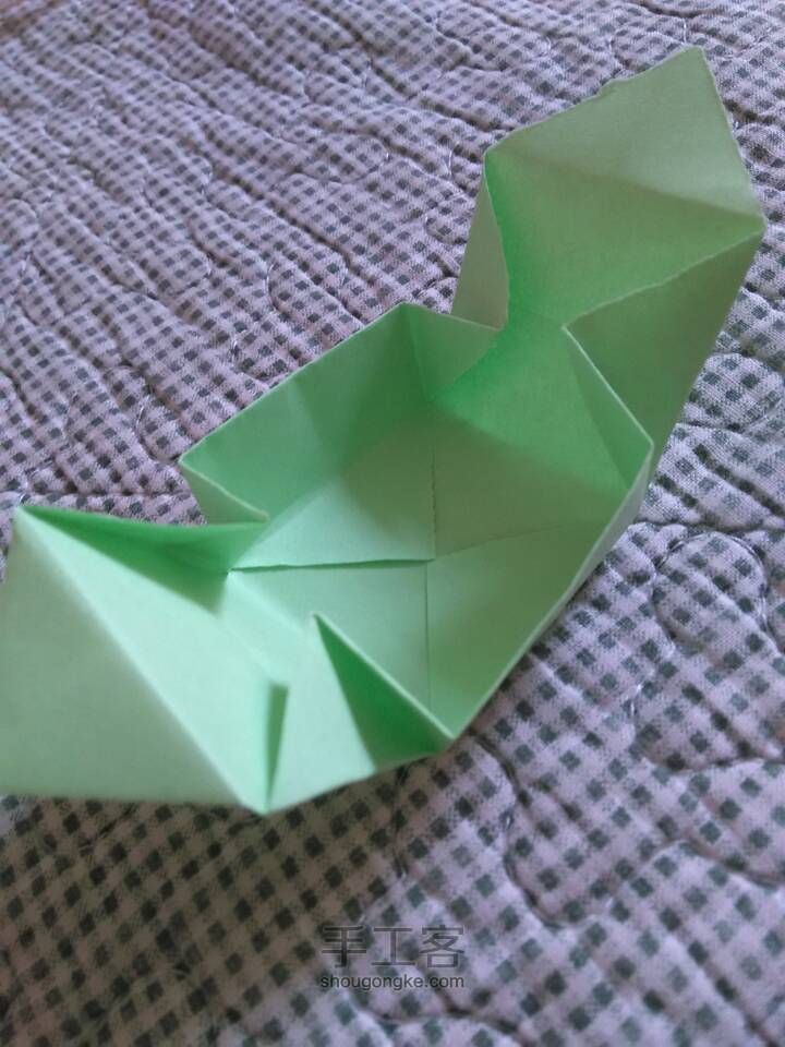 纸盒子 折纸教程 第8步