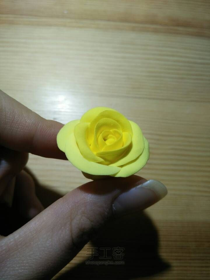 渐变色玫瑰花 制作教程 第7步