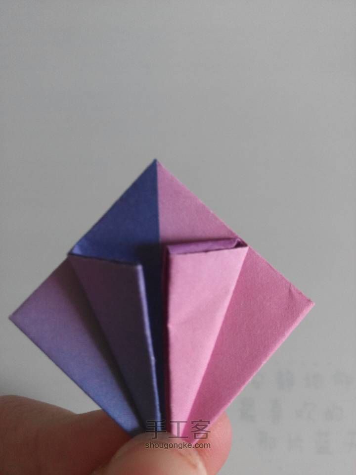 简单钻石 【折纸教程 】 第5步