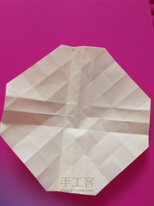 川崎玫瑰🌹折纸教程 第9步