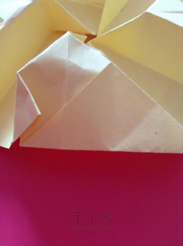 川崎玫瑰🌹折纸教程 第16步