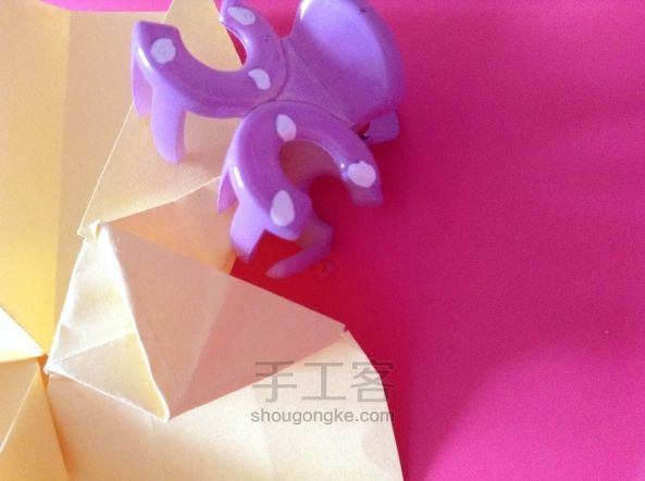 川崎玫瑰🌹折纸教程 第17步