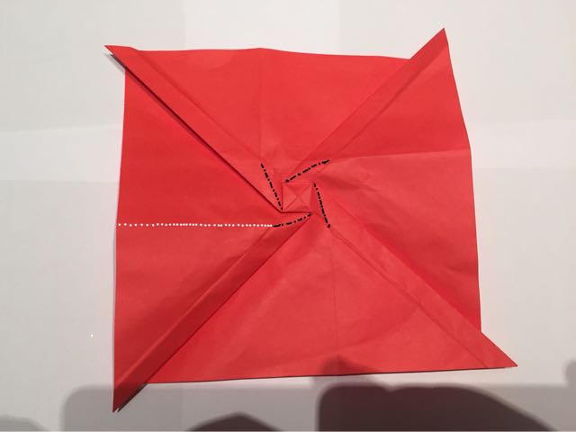佐藤玫瑰折纸2制作教程 第17步
