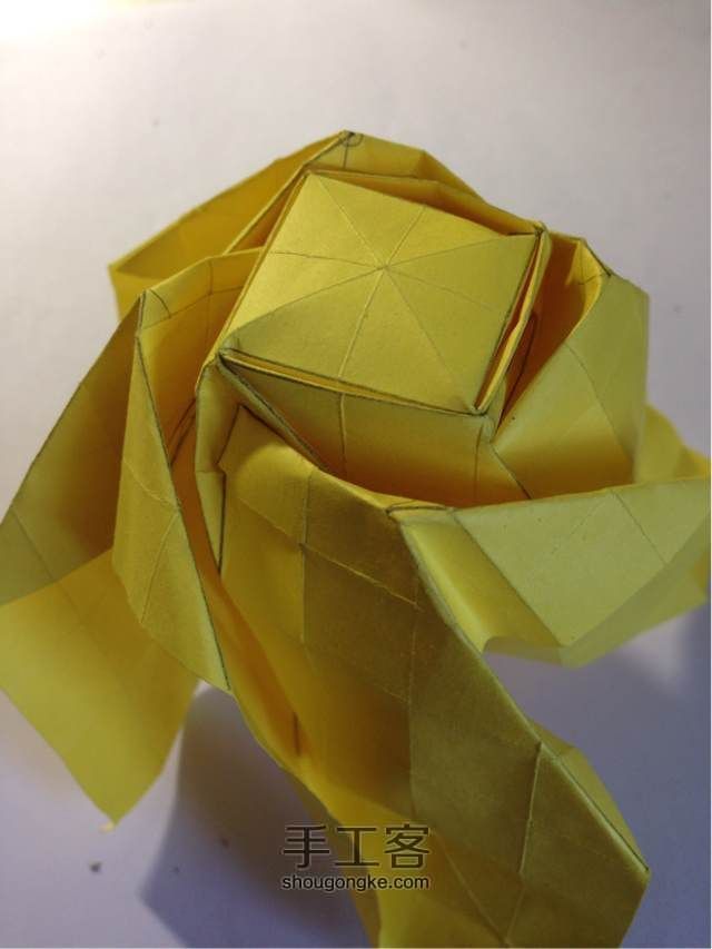 折纸贝利尔玫瑰🌹so easy！ 第9步