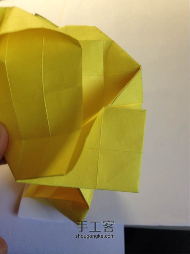折纸贝利尔玫瑰🌹so easy！ 第15步