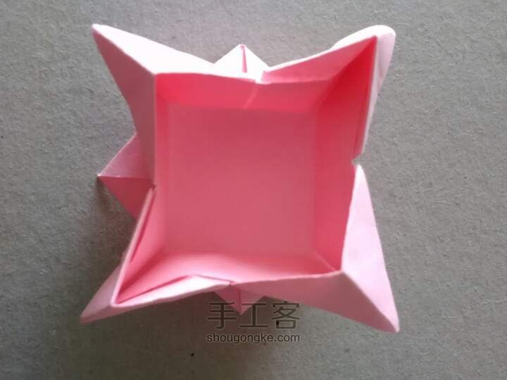 折纸 瓜子盒 第6步