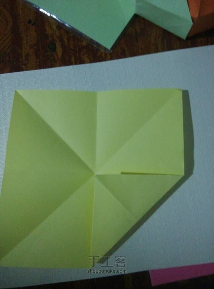 礼物盒 折纸教程 第7步