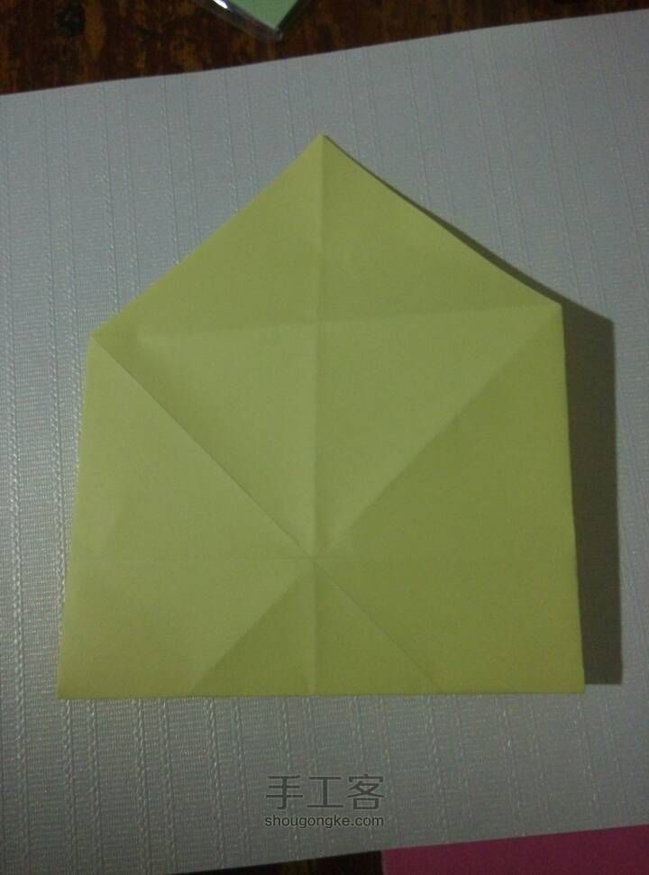 礼物盒 折纸教程 第12步