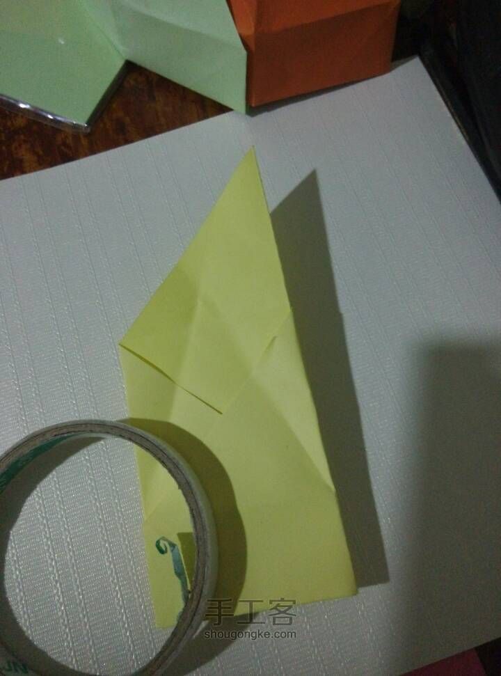 礼物盒 折纸教程 第14步
